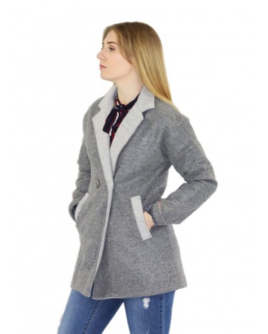 Manteau gris made in Italy