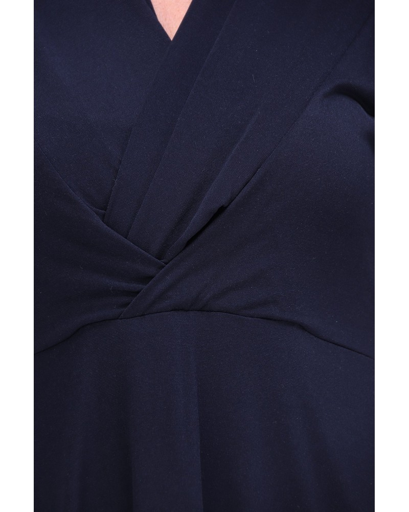 robe cache coeur bleu