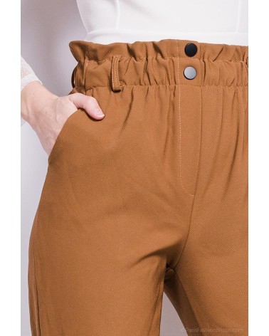 Pantalon made in Italy camel