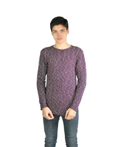 Pull bordeaux made in italy
